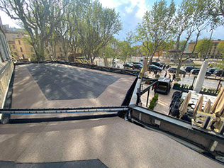 étanchéité la rotonde Étanchéité toit plat la rotonde  Toit terrasse Aix-en-Provence  Toit plat en Provence 